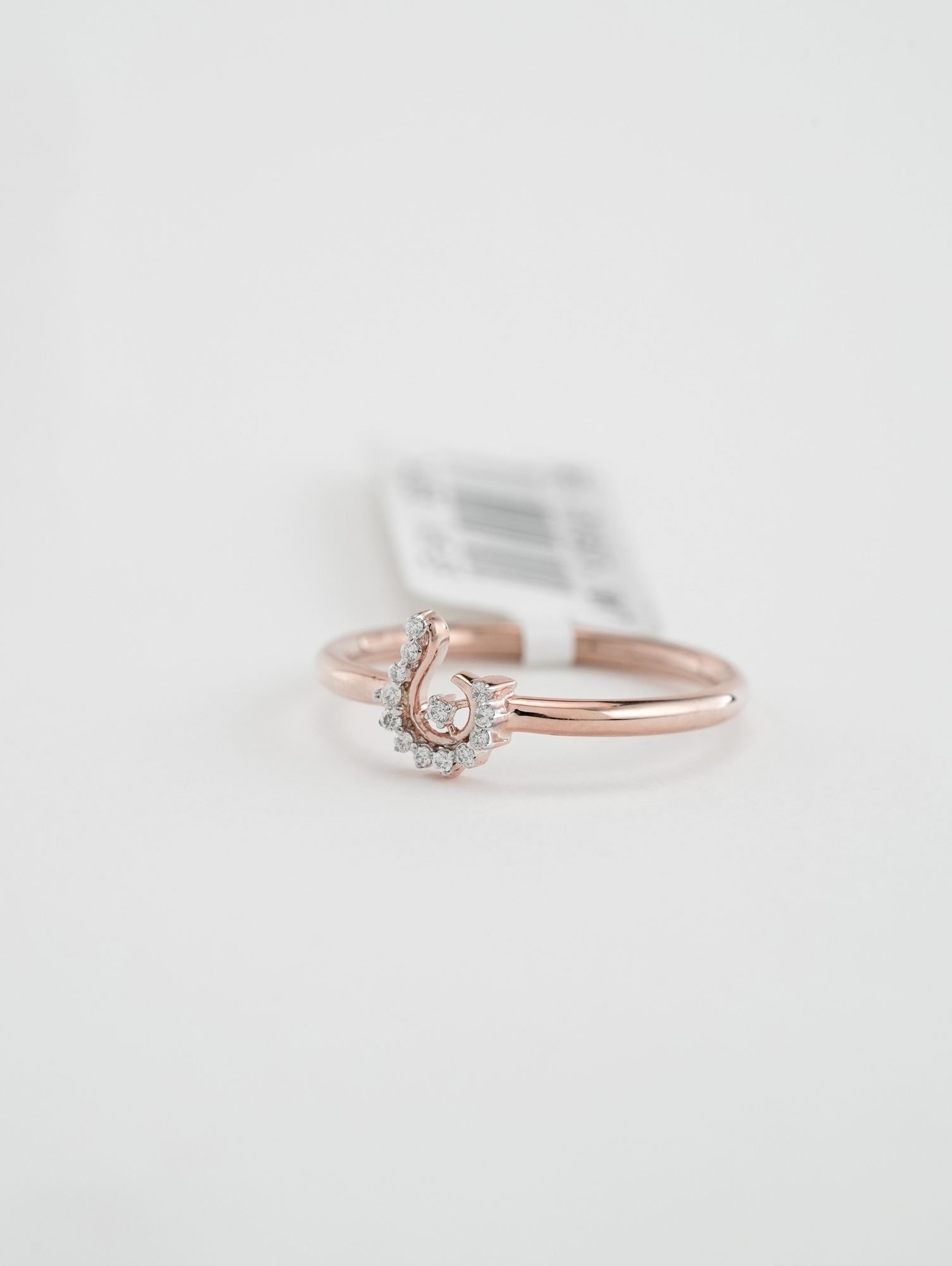 Rose Gold 18KT Diamond Ring - 013