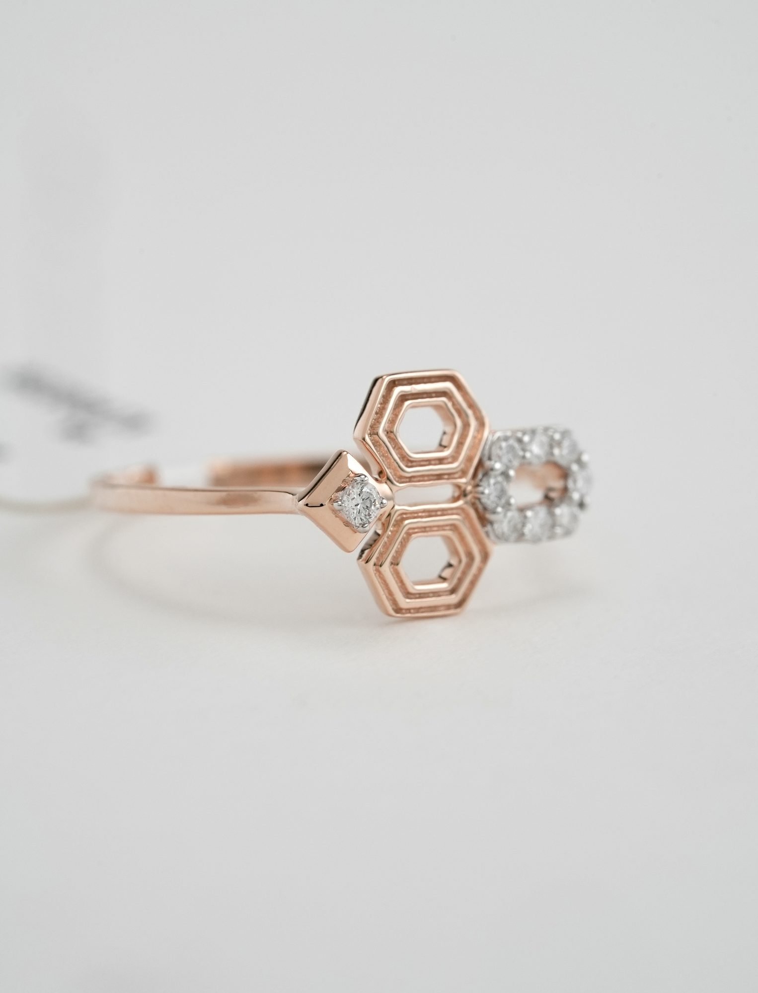 Rose Gold Diamond Ring