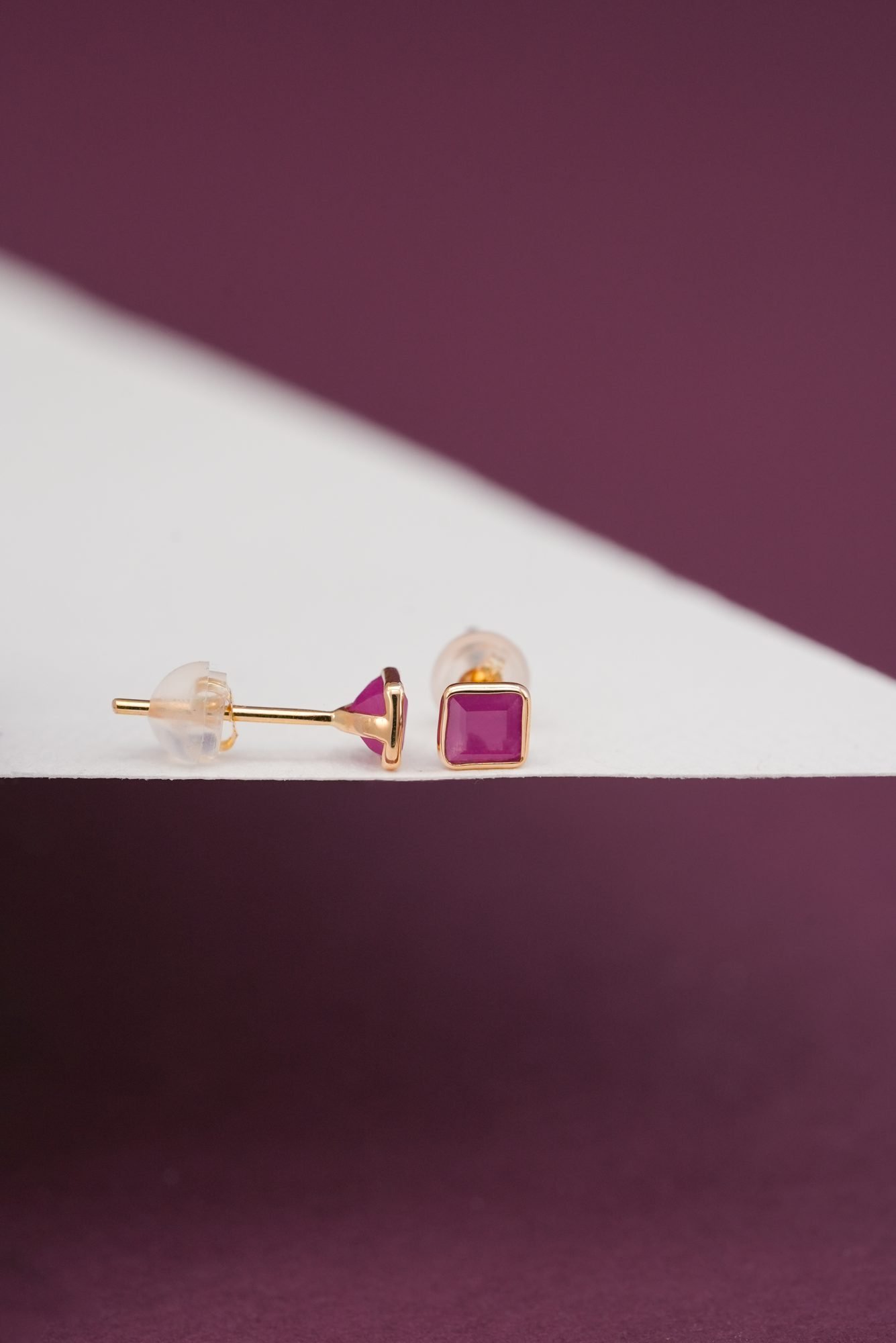 Ruby Earring